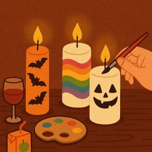 Kerzen bemalen🕯️