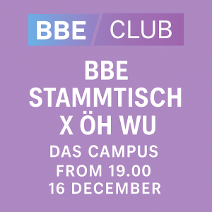 BBE x ÖH WU Stammtisch